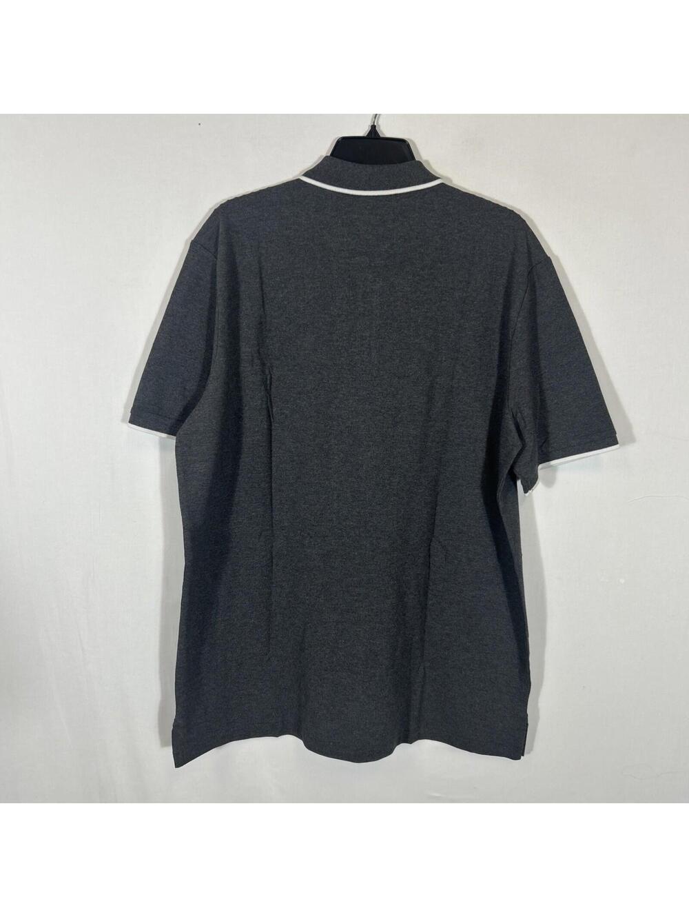$125 Polo Ralph Lauren Classic Fit Zip-Front Polo Shirt Gray L - Picture 2 of 8